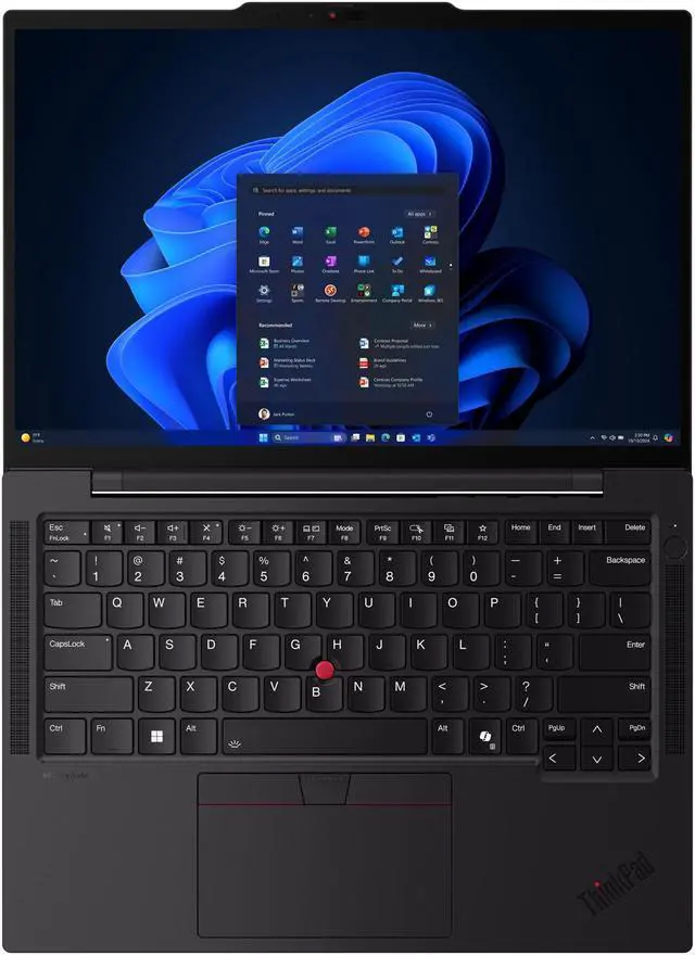 Alt view image 6 of 7 - Lenovo ThinkPad T14s Gen 6 AMD Laptop, 14" IPS Low Power, Ryzen AI 7 PRO 360, 32GB, 1TB SSD