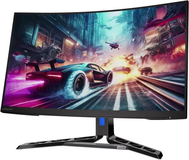 Alt view image 3 of 8 - Lenovo Legion R32qc-30 31.5-inch VA Curved QHD 180Hz Gaming Monitor, For Gaming
