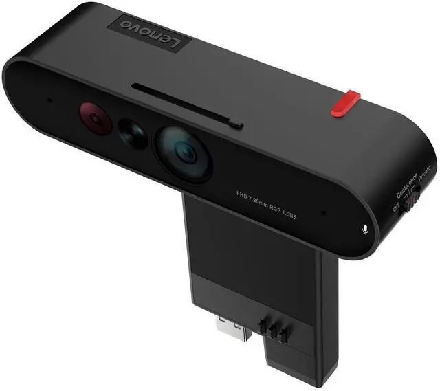 Alt view image 3 of 6 - Lenovo ThinkVision MC60 (S) Monitor Webcam
