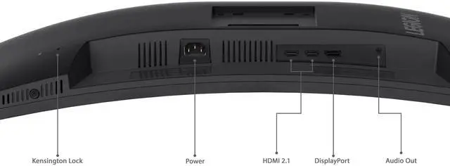 Alt view image 7 of 9 - Lenovo Legion R34w-30 34-inch VA Curved WQHD 180Hz Gaming Monitor, For Gaming