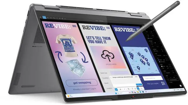 Main image of Lenovo Yoga 7i 2-in-1 Laptop, 14" Glass,Intel Core Ultra 7 256V,16GB, Arc Graphics 140V, 1TB SSD,Win 11 Pro