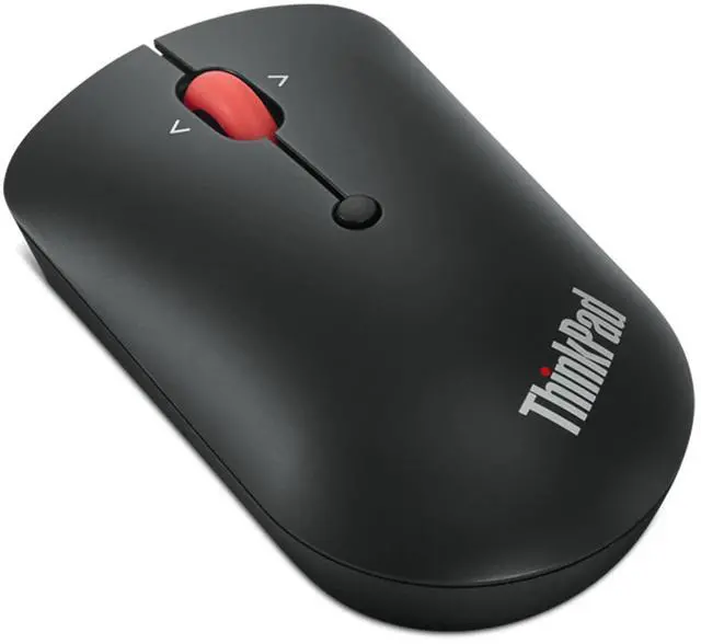 Alt view image 20 of 20 - lenovo ThinkPad USB-C Wireless Compact Mouse 4Y51D20848 Black Tilt Wheel USB Type-C RF Wireless Optical Mouse