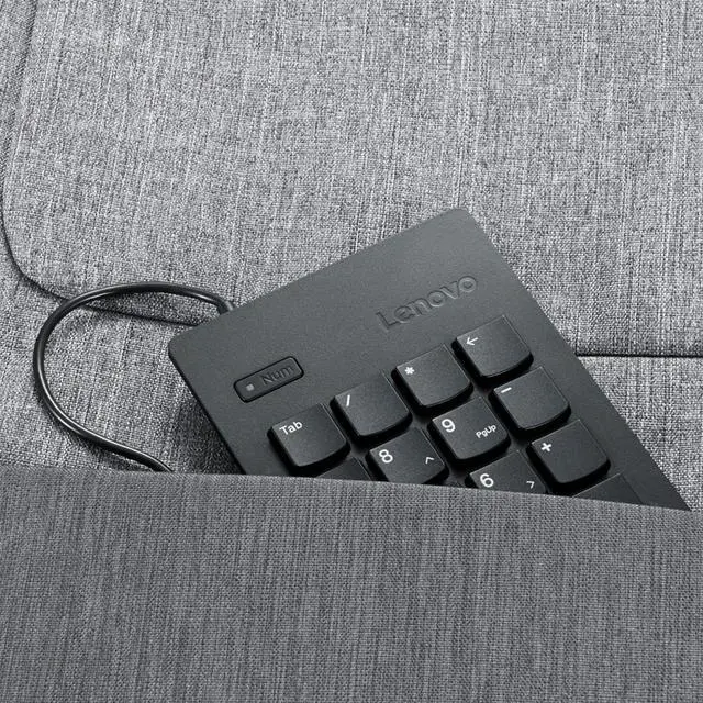 Alt view image 12 of 12 - Lenovo Kbd_Bo Num Keypad 1 Numeric Keypad Usb Universal Black