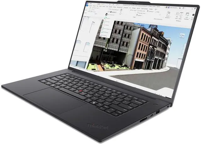 Alt view image 3 of 7 - Lenovo ThinkPad P1 Gen 8 Intel Laptop, 16" IPS 60Hz, Intel Core Ultra 9 285H vPro, 64GB, 2TB SSD