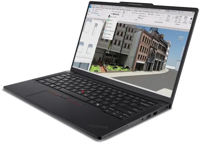 Alt view image 3 of 7 - Lenovo ThinkPad P14s Gen 7 AMD Laptop, 14" IPS 60Hz,Ryzen AI 7 PRO 450,16GB, AMD Radeon 860M, 512GB SSD,Win 11 Pro