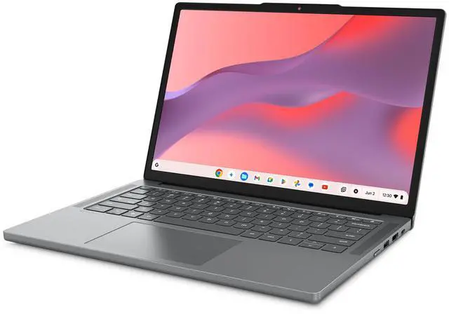 Alt view image 3 of 7 - Lenovo Chromebook i Laptop, 14" IPS 60Hz, Intel N150, 4GB, 64GB