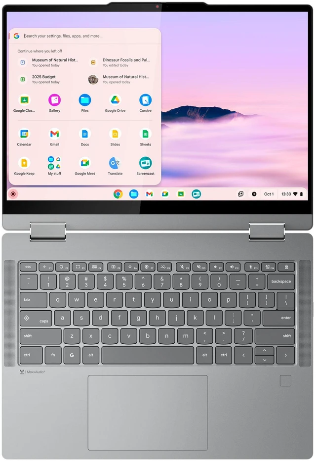Alt view image 7 of 7 - Lenovo Chromebook Plus 2-in-1 Laptop, 14" IPS Glass,Intel Core 3 N355,8GB, Graphics, 128GB,Chromeos