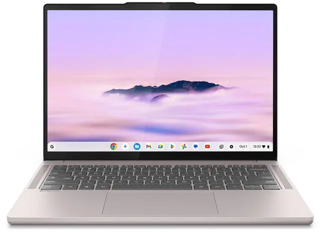 Main image of Lenovo Chromebook Plus Laptop, 14" 60Hz, MediaTek Kompanio Ultra 910, 12GB, 128GB
