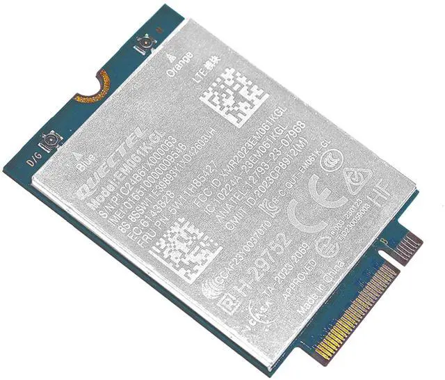 Main image of Lenovo ThinkPad Quectel EM061K-GL LTE-A CAT6 M.2 WWAN Module