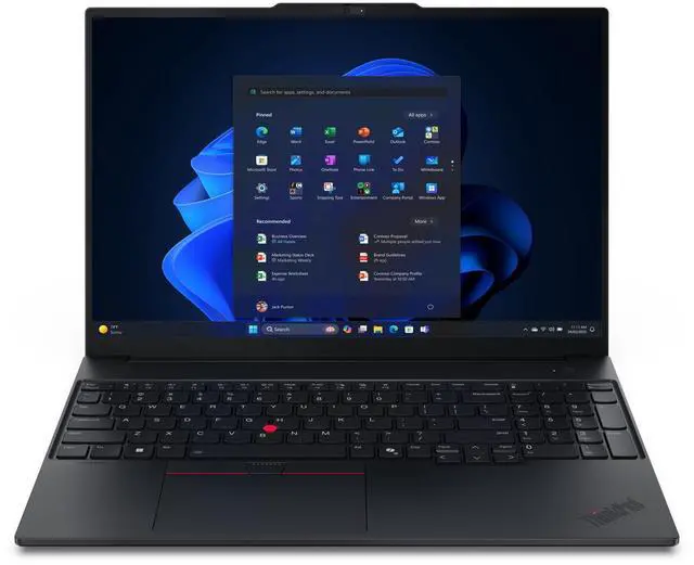 Main image of Lenovo ThinkPad E16 Gen 3 Intel Laptop, 16" IPS 60Hz, Intel Core 7 240H, 32GB, 1TB SSD