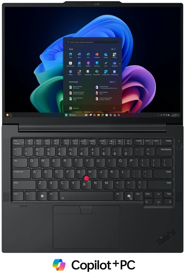 Alt view image 6 of 7 - Lenovo ThinkPad E14 Gen 7 Intel Laptop, 14" IPS 60Hz,Intel Core Ultra 7 258V,32GB, Arc 140V GPU, 1TB SSD,Win 11 Pro