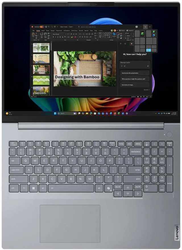 Alt view image 6 of 7 - Lenovo ThinkBook 16 Gen 9 Intel Laptop, 16" IPS 120Hz, Intel Core Ultra 5 325, 16GB, 512GB SSD