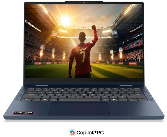 Alt view image 11 of 14 - Lenovo IdeaPad 5 2-in-1, Laptop, AMD Ryzen AI 5-430, 16 GB DDR5 RAM, 512 GB PCIe SSD, 14" WUXGA (1920x1200) Touchscreen, AMD Radeon 840M, Backlit Keyboard, W11 Home, Cosmic Blue, Pen + Traix MousePad