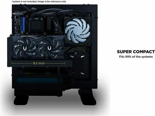 Alt view image 3 of 5 - Zotac Gaming GeForce GTX 1660 6GB GDDR5 192-bit Graphics Card (ZT-T16600K-10M)