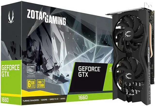 Main image of Zotac Gaming GeForce GTX 1660 6GB GDDR5 192-bit Graphics Card (ZT-T16600K-10M)