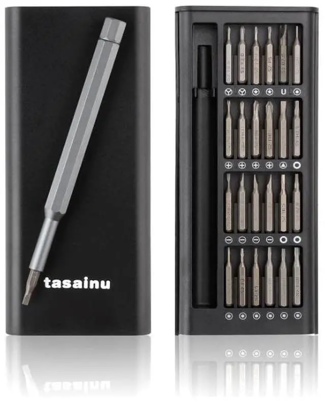 Main image of 24 in 1 Small Screwdriver Sets, Precision Screwdriver Set for Electronics, Magnetic Mini Screwdriver Set, Micro Screwdriver Kit For Repairing Eyeglasses Watches Electronics Computer, tasainu