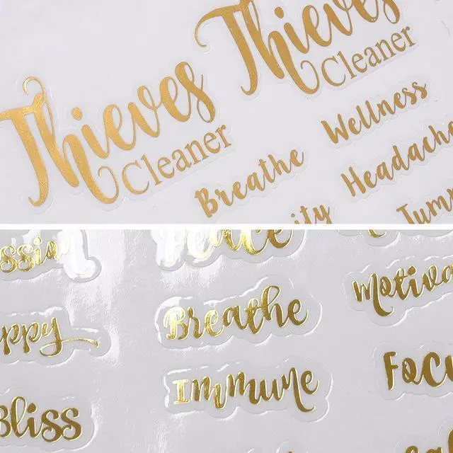 Alt view image 2 of 6 - Labels Essential Oil Bottles Labels Sticker Decals Tags Perfume Bottles Label