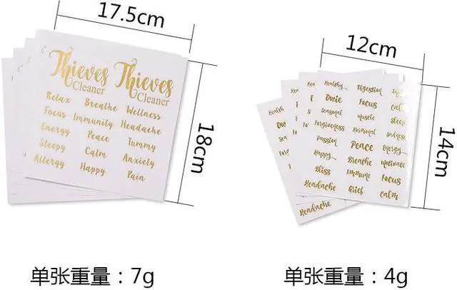 Alt view image 3 of 6 - Labels Essential Oil Bottles Labels Sticker Decals Tags Perfume Bottles Label