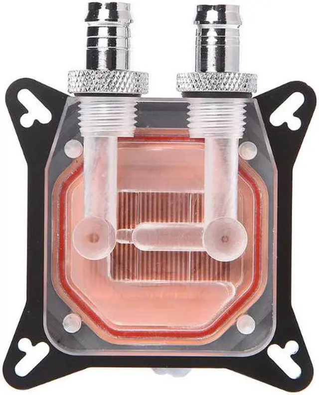 Alt view image 2 of 6 - 2021 New GPU Water Block Cooling Double Channel Copper Cooler For Graphics Card Radiator