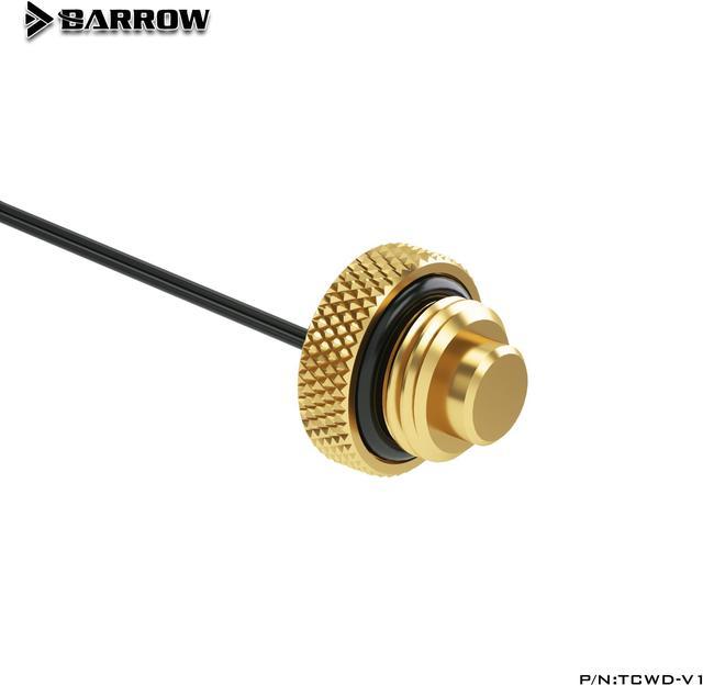 Barrow TCWD-V1 , 10K temperature water stop sealing plugs , G1/4 water  cooling plugs ,Standard type and Extended type 