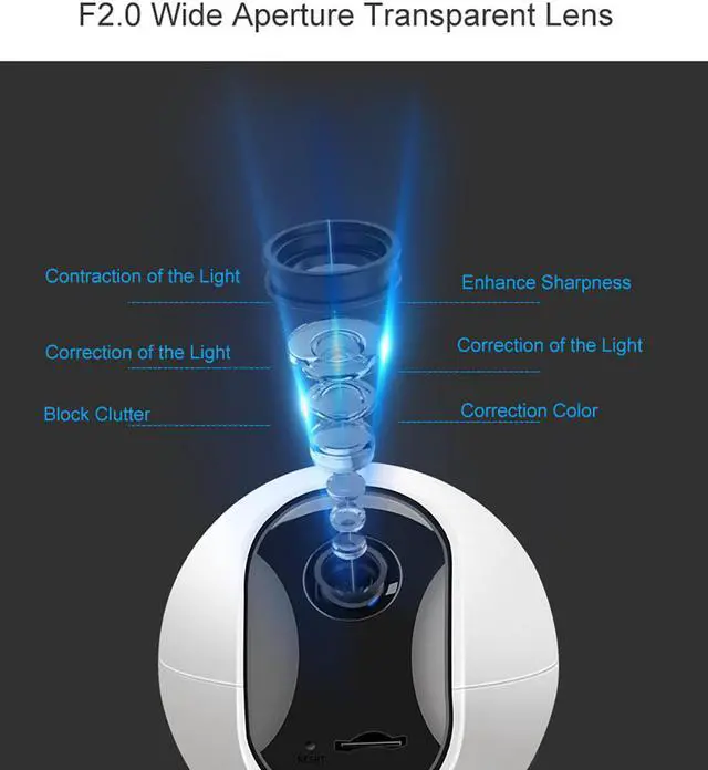 Main image of N_eye 8MP 4K IP Camera AI Humanoid Detecion Security camera Surveillance Wifi Camera Baby Monitor wireless ptz camera indoor cam