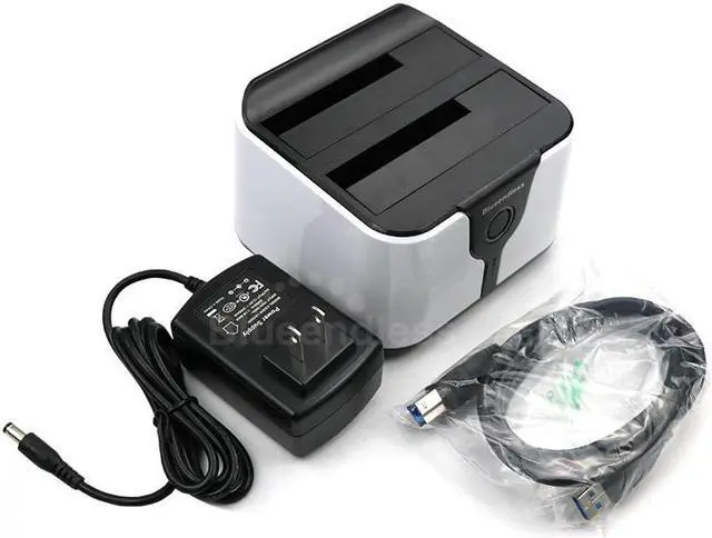Alt view image 2 of 5 - bay hdd docking station clone function sata 2 hd case 3.5 2.5inch usb3.0 5 gbps 4TB hard disk box HDD SSD read data device