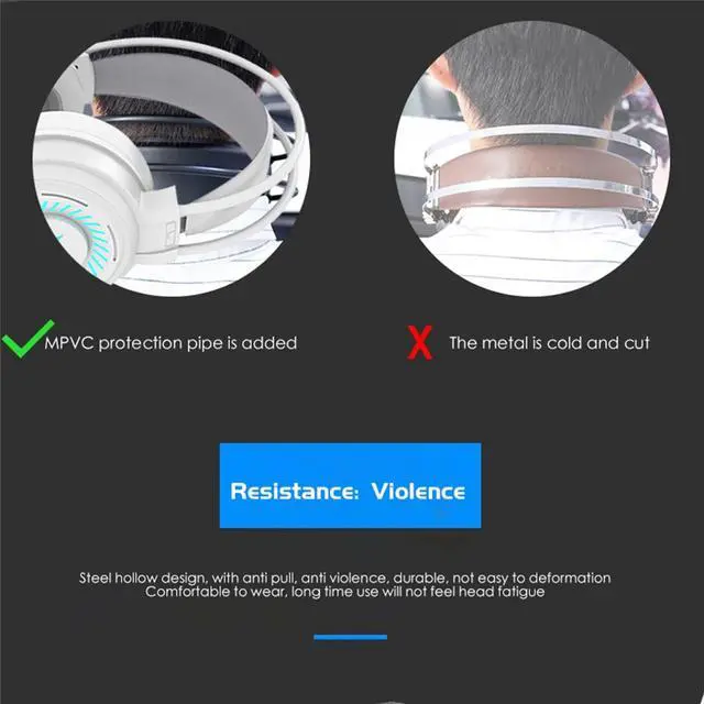 Alt view image 5 of 5 - 2021 new Headset headset with microphone H200RGB gaming headset desktop computer headset wired gaming headset