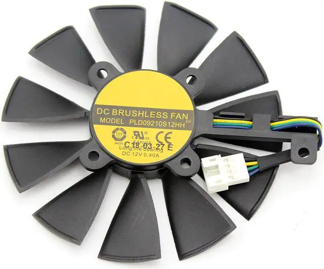 Alt view image 4 of 5 - 87MM PLD09210S12M PLD09210S12HH Cooling Fan Replace For ASUS RX VEGA64 VEGA56 64 RX 580 Fan GTX 1080Ti  Graphics Card Fan