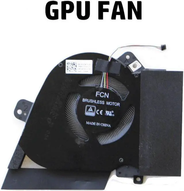 Alt view image 6 of 6 - Computer PC Cooling Fans Cooler for Asus GA502IV GA502IU GA502 GU502 ROG Zephyrus G15 CPU GPU VGN Fans FM8F 6033B0080401 DC 5V