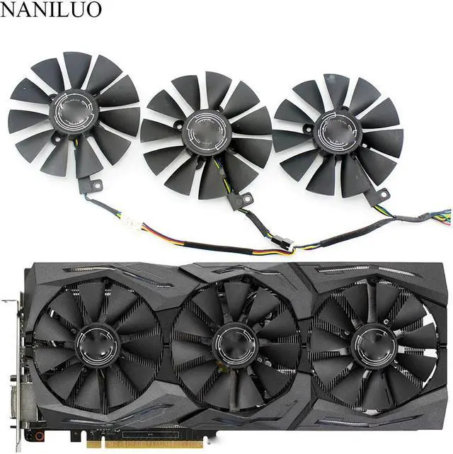 Main image of 87MM PLD09210S12M PLD09210S12HH Cooling Fan Replace For ASUS RX VEGA64 VEGA56 64 RX 580 Fan GTX 1080Ti  Graphics Card Fan