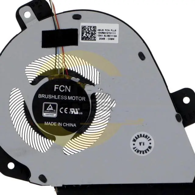 Alt view image 4 of 6 - Computer PC Cooling Fans Cooler for Asus GA502IV GA502IU GA502 GU502 ROG Zephyrus G15 CPU GPU VGN Fans FM8F 6033B0080401 DC 5V
