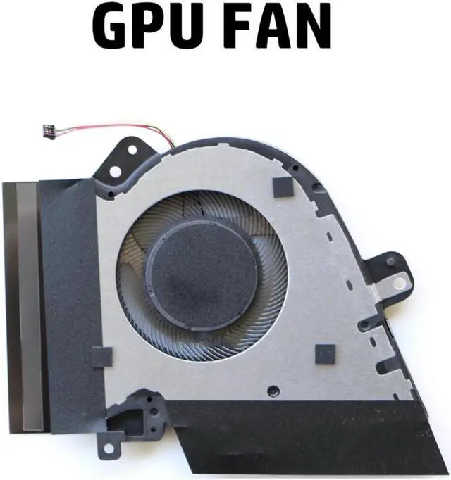 Alt view image 5 of 6 - Computer PC Cooling Fans Cooler for Asus GA502IV GA502IU GA502 GU502 ROG Zephyrus G15 CPU GPU VGN Fans FM8F 6033B0080401 DC 5V