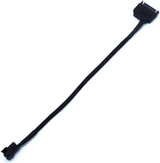Main image of SATA 15Pin to 3Pin / 4Pin Computer Cooling Fan Splitter Hub Converter Adapter PWM Temperature Power Cable