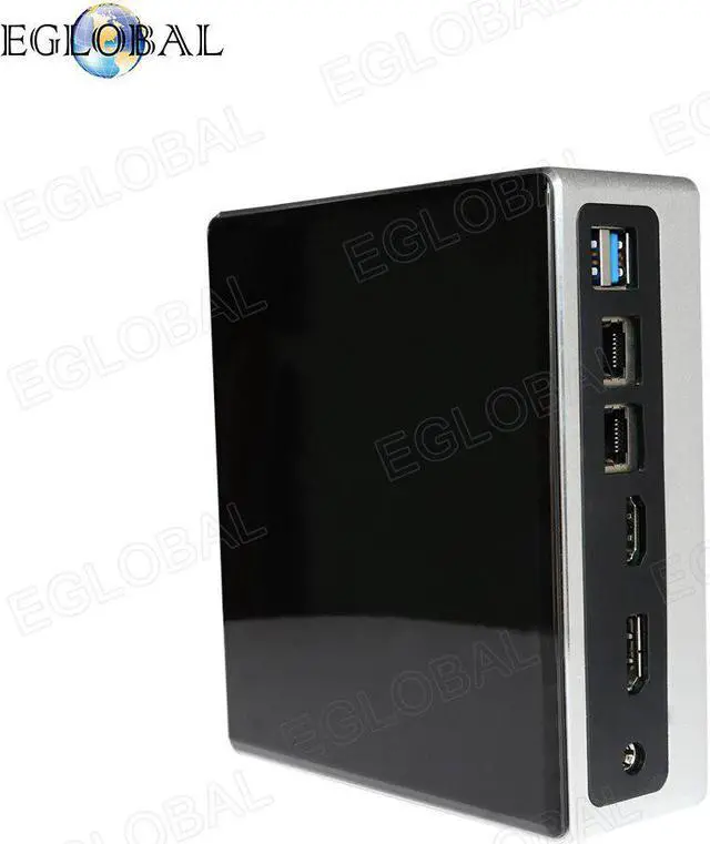 Alt view image 2 of 4 - Micro mini pc box 8Th gen i5 8250U/8350U i7 8550U high performance mini gaming computer 32GB DDR4 M.2 NVME SSD  HDMI DP