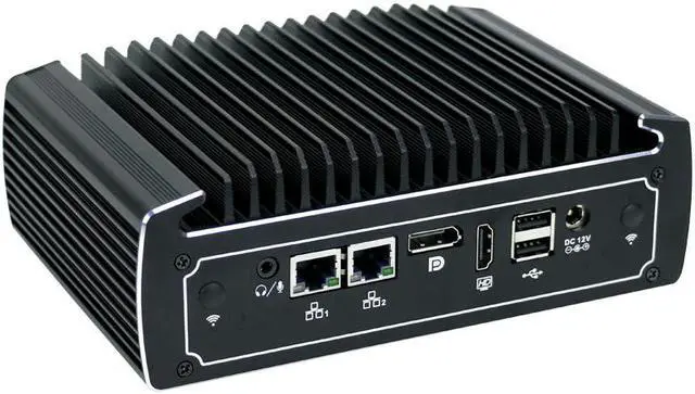 Alt view image 3 of 5 - NUC Dual Gigabit LAN Mini PC Intel i5 8250U i7 7500U DDR4 Pfsense Router 2 COM AES-NI DP Linux Network Server