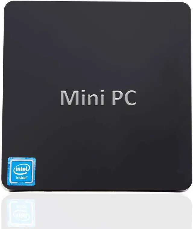 Alt view image 5 of 5 - plus MINI PC  Atom Z8350 up to 1.92GHz 4GB/64GB  windows 10 HDMI&VGA output support 2.5inch HDD win10 fanless HTPC