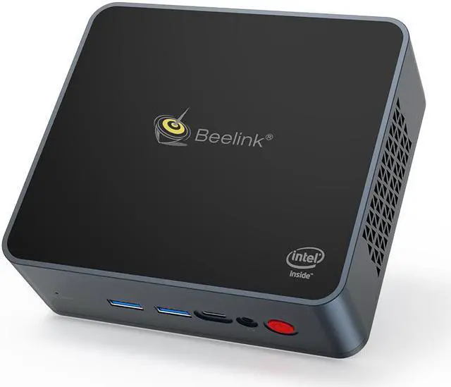 Alt view image 2 of 7 - 10th Gen 2 Lan Mini PC Intel i7-10510U i5-10310U i3-10110U 2*DDR4 M.2 NVMe NUC Computer Win10 Pro WiFi Type-C DP 4K HTPC