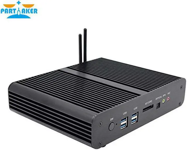 Alt view image 2 of 5 - New  Core i7 5550U Mini PC Windows 10 Mini Computers 16GB RAM 256GB SSD Minipc  NUC i7 Dual LAN 4K HD PC Portable
