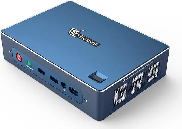 Alt view image 2 of 5 - GTR Gaming Computer AMD Ryzen 5 3550H Ryzen 7 3750H Win10 16GB 512GB SSD 1TB Mini PC Voice Interaction Office PC  TV BOX