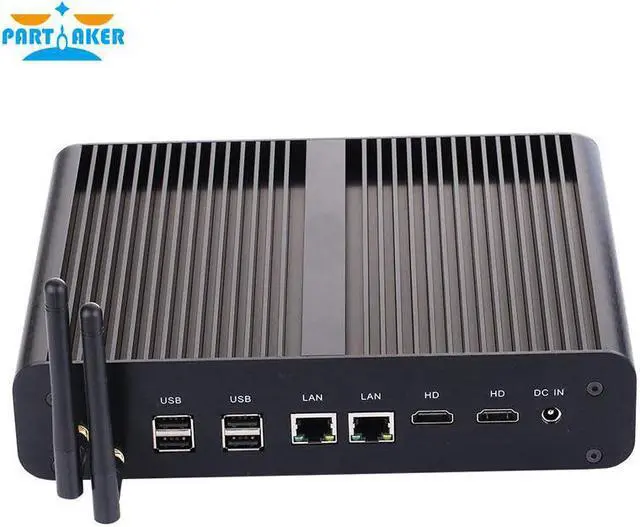 Main image of New  Core i7 5550U Mini PC Windows 10 Mini Computers 16GB RAM 256GB SSD Minipc  NUC i7 Dual LAN 4K HD PC Portable