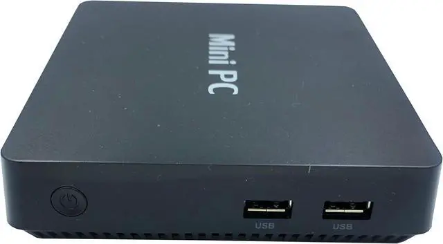 Alt view image 2 of 5 - plus MINI PC  Atom Z8350 up to 1.92GHz 4GB/64GB  windows 10 HDMI&VGA output support 2.5inch HDD win10 fanless HTPC