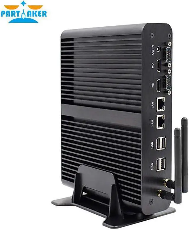 Alt view image 3 of 5 - New  Core i7 5550U Mini PC Windows 10 Mini Computers 16GB RAM 256GB SSD Minipc  NUC i7 Dual LAN 4K HD PC Portable
