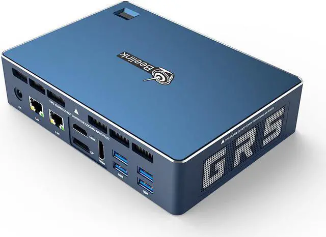 Alt view image 4 of 5 - GTR Gaming Computer AMD Ryzen 5 3550H Ryzen 7 3750H Win10 16GB 512GB SSD 1TB Mini PC Voice Interaction Office PC  TV BOX