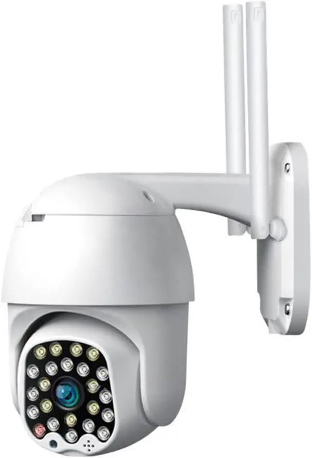 Alt view image 2 of 5 - 4X Zoom 23LED 2.0MP 1080P HD Wifi IP Security Camera Outdoor Light & Sound Alarm Night Vision Waterproof