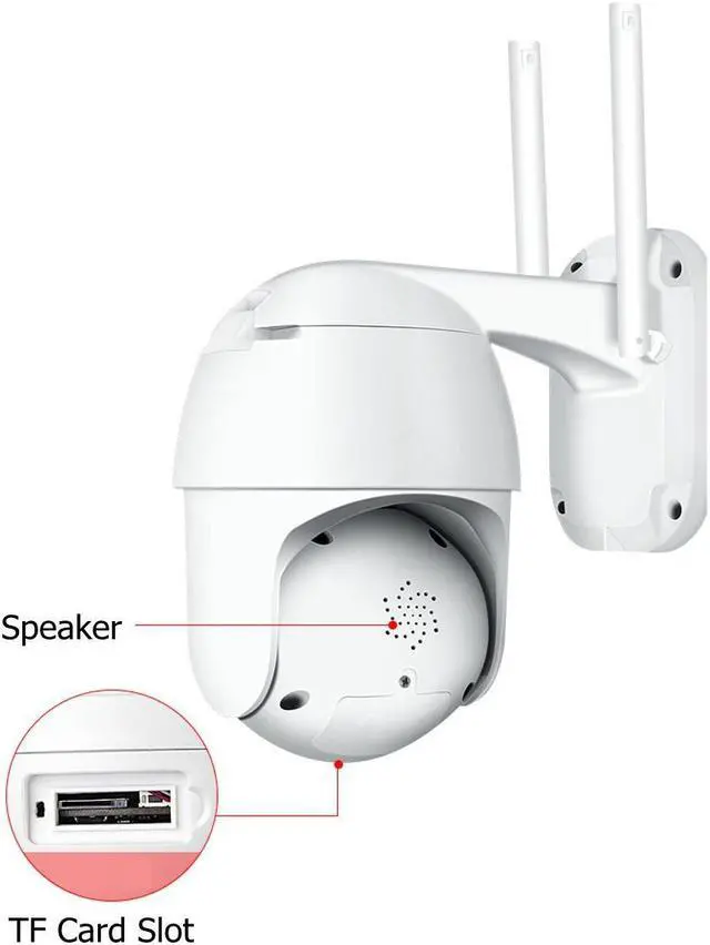 Alt view image 3 of 5 - 1080P WIFI IP Camera 10 LED Wireless Outdoor CCTV HD Home Security IR Camera