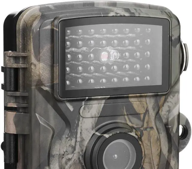 Alt view image 5 of 5 - DL001 16MP 1080P HD 2 inch Screen Hunting Camera IR Night Vision Waterproof Scouting Camera Monitoring Protecting Farms Safety