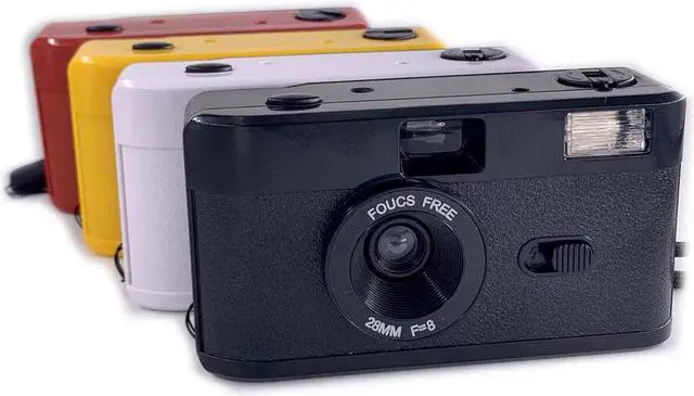 Main image of BHF-01 35mm Retro Film Camera Reusable Manual Cameras With Flash Light