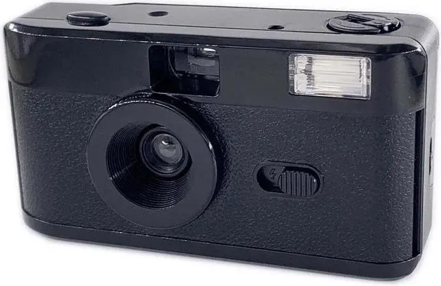 Alt view image 5 of 5 - BHF-01 35mm Retro Film Camera Reusable Manual Cameras With Flash Light