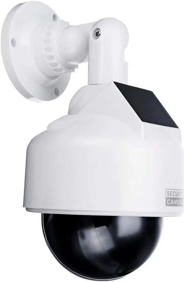 Main image of Solar Power Fake Camera CCTV Realistic Dummy Security Cam Simulation Monitor