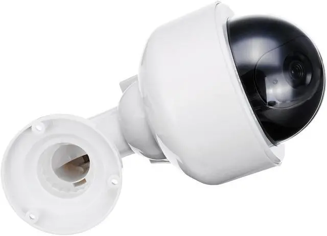 Alt view image 3 of 5 - Solar Power Fake Camera CCTV Realistic Dummy Security Cam Simulation Monitor